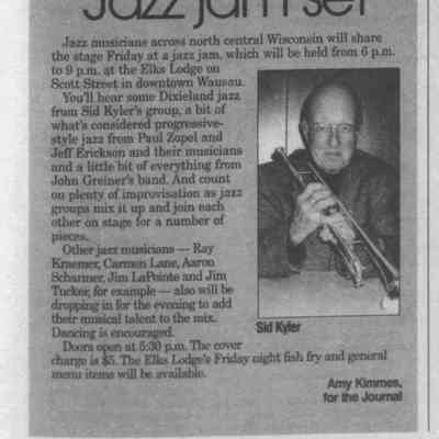 2004, jazz jam, Sid Kyler