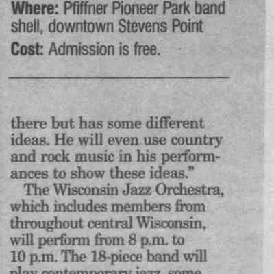 2004, Stevens Point Jazz Festival, jazz part 2