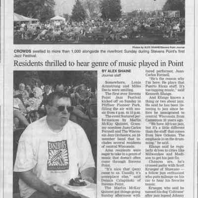 2004, Stevens Point Jazz Festival, part 1