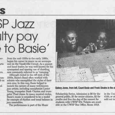 2004, UWSP jazz faculty