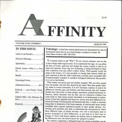 Affinity (Mar 1996)