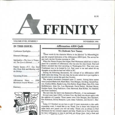 Affinity (Nov 1996)