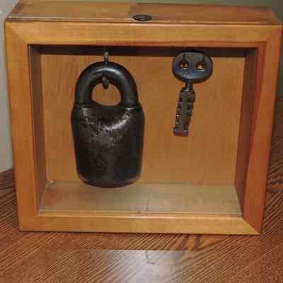 Old Jail Lock and Key