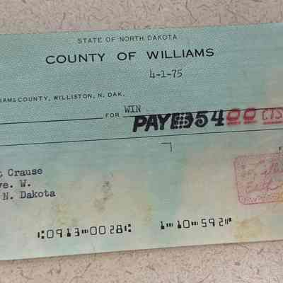 Old Check