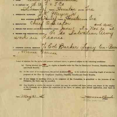 2018.18.8: Copyright: The Salvation Army Central Territory Historical Museum; Origsize: 11" x 8.5"; Origformat: Artifact