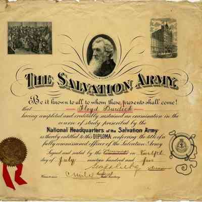 2018.18.26: Copyright: The Salvation Army Central Territory Historical Museum; Origsize: 13 3/4" x 16 3/4"; Origformat: Artifact