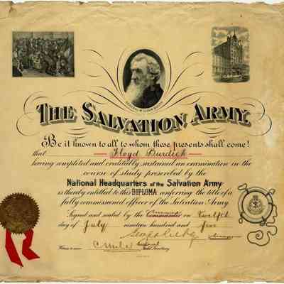 2018.18.26: Copyright: The Salvation Army Central Territory Historical Museum; Origsize: 13 3/4" x 16 3/4"; Origformat: Artifact