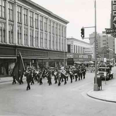 Salvation Army parade in Kalamazoo, Michigan