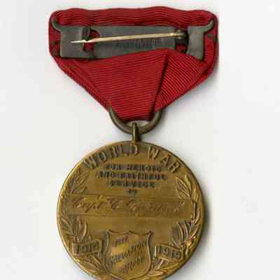Salvation Army USA WWI War Service Medal