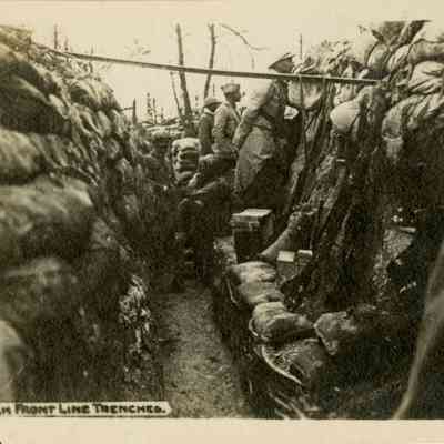 French Front Line Trenches