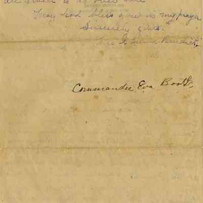 2018.18.7 (back): Copyright: The Salvation Army Central Territory Historical Museum; Origsize: 11" x 8.5"; Origformat: Artifact