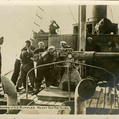 On Board U.S.S. Rumpler - Ready For The Subs.