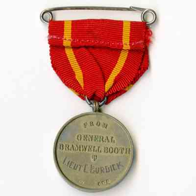 Salvation Army International WWI War Service Medal