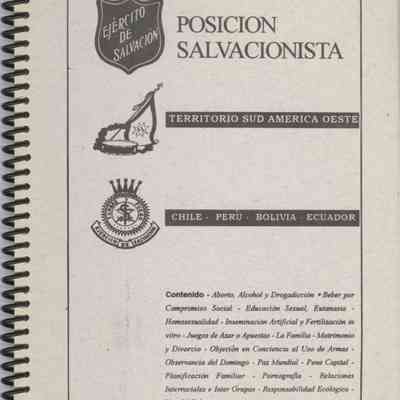 Posicion Salvacionista: Territorio Sud America Oeste