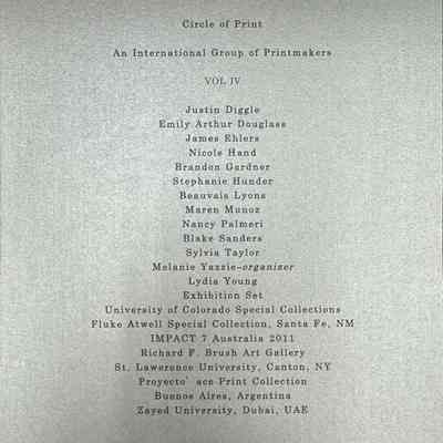 Circle of Print Index