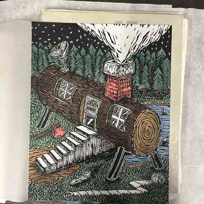 One Log Cabin