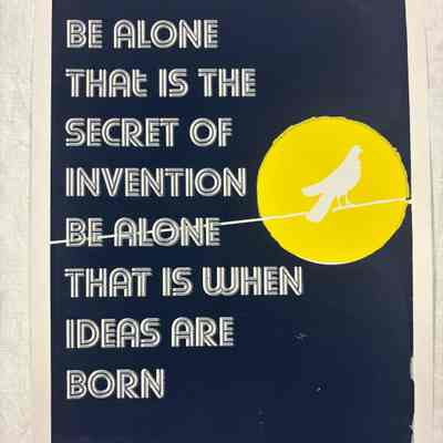 Untitled (Be Alone)