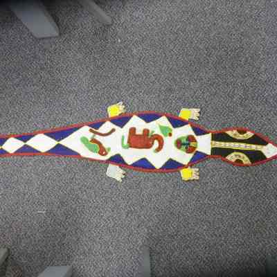 Lizard Ceremonial Sash