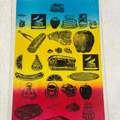 Untitled (Rainbow Food Poster)