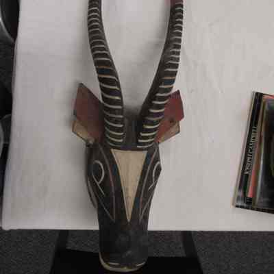 Animal Mask (Antelope, White Cheek)