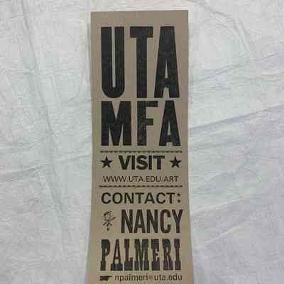 UTA MFA (Advertisement Card)