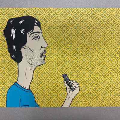 Hey, is this your harmonica? -No.