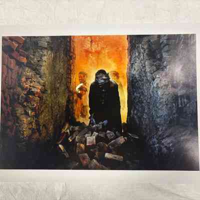 Untitled (Figure Framed by Rubble)