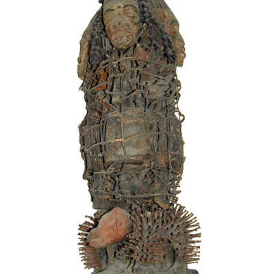 'Nikisi' Power Figure with Four Heads
