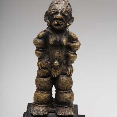 Brass Standing Female Figure