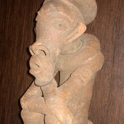 Seated Male Figure