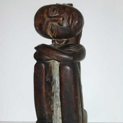 Sitting Male Figure