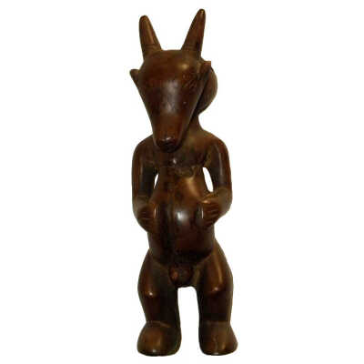 Standing Figure with Antelope Mask