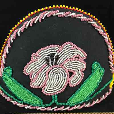 Mohawk Beaded Headdress