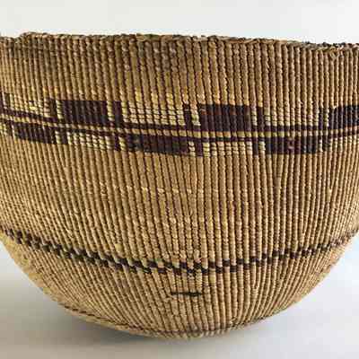 Pomo Acorn Mush Basket
