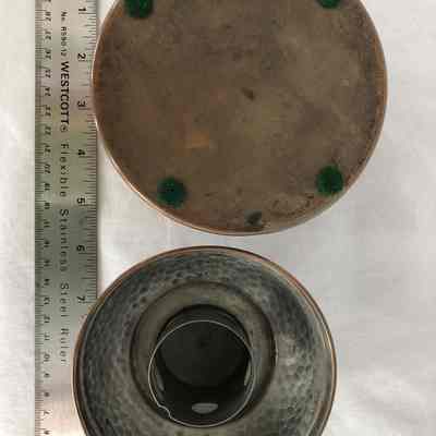 Base and interior of lid