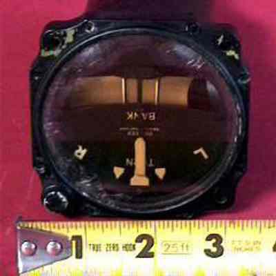 Aircraft Turn & Bank Indicator/Inclinometer