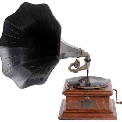 Table Record Player Phonograph