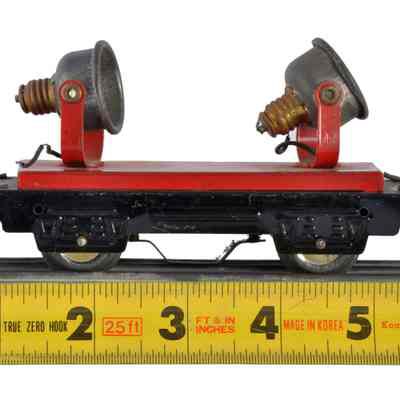 Toy Model Train Searchlight Railway Car