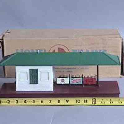Toy Model Train Station Building