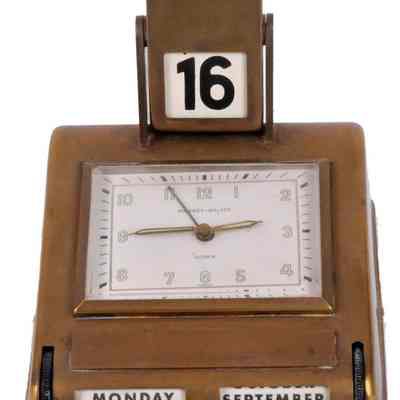 Flip Calendar & Alarm Clock