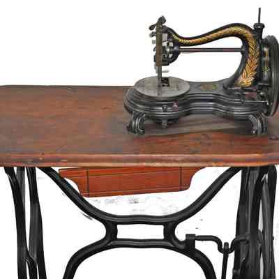 Treadle Operated Sewing Machine