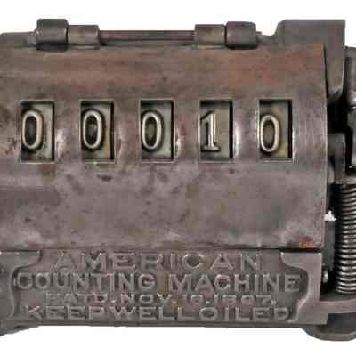 Mechanical Counter Counting Machine