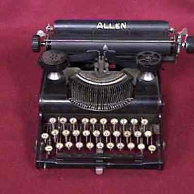Allen #10 Typewriter