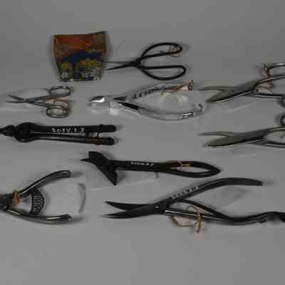 Collection of Small Scissors and Shears