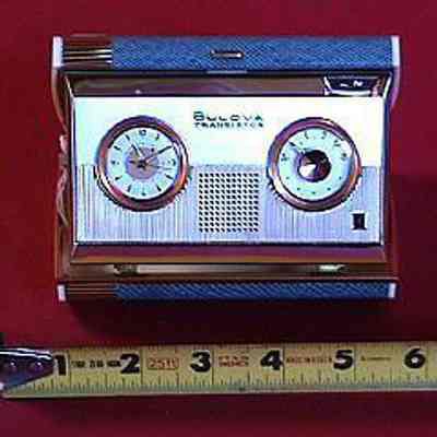 Travel Portable Alarm Clock Radio