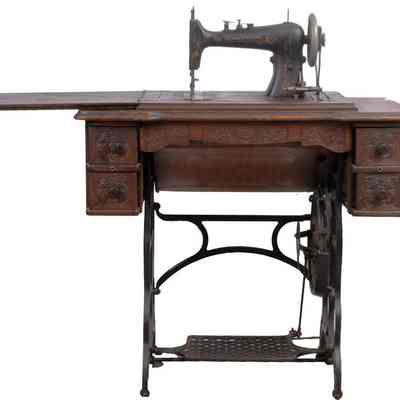 Sewing Machine, treadle