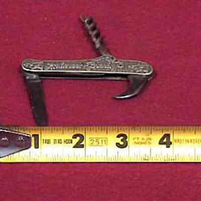 Knife with Corkscrew