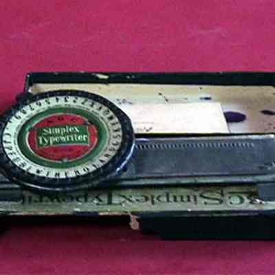 Toy Typewriter