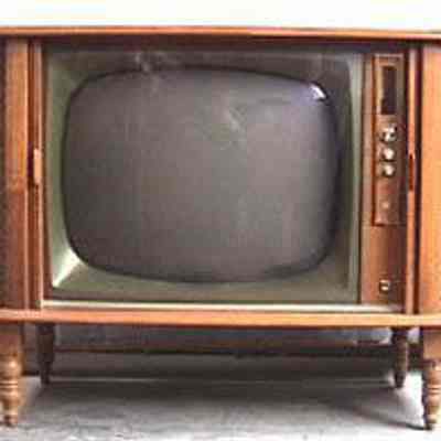 B & W Television Receiver