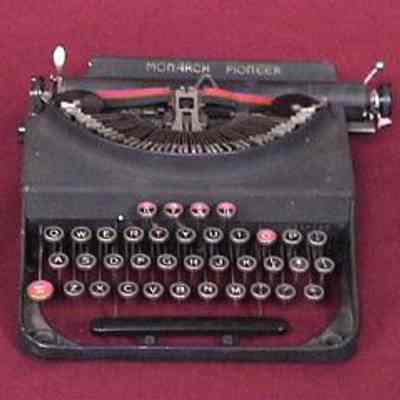 Remington "Pioneer" Typewriter
